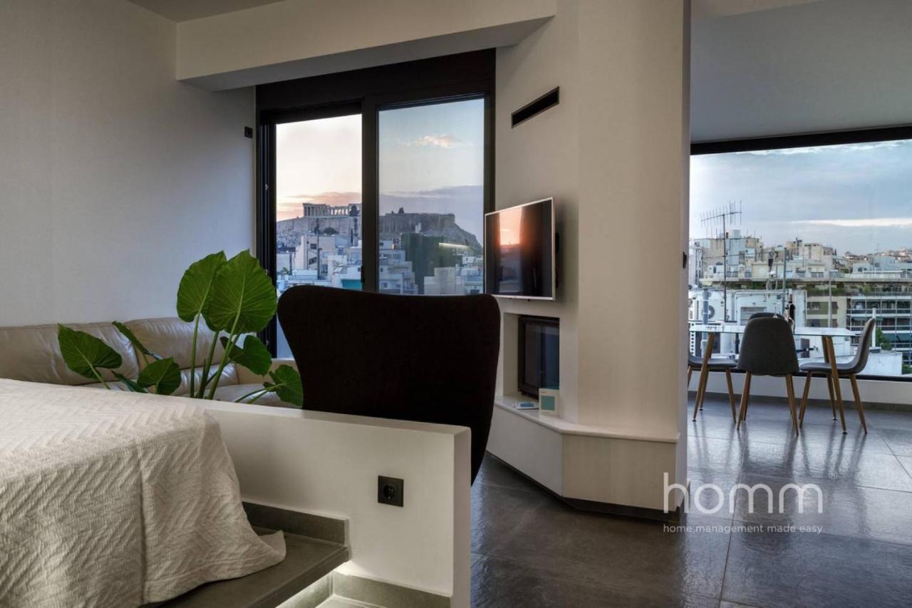 59M² Homm Loft- Penthouse With Acropolis View,2Ppl Apartment Atena Exterior foto