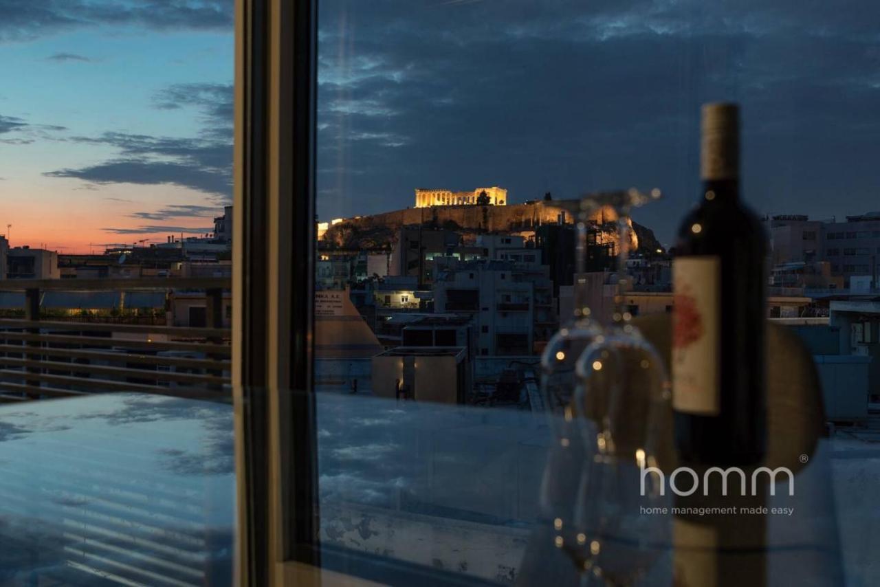59M² Homm Loft- Penthouse With Acropolis View,2Ppl Apartment Atena Exterior foto